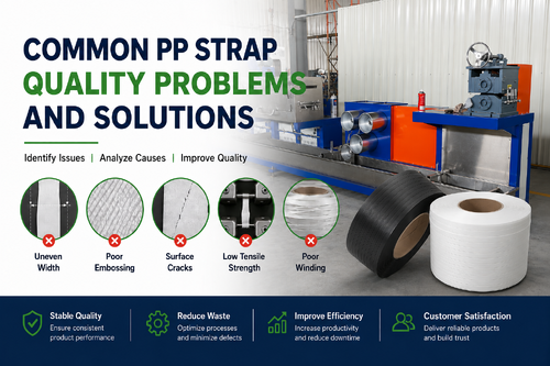 Letzte Unternehmenslösungen über Common PP Strap Quality Problems and Solutions | Yongxing Zhanxing