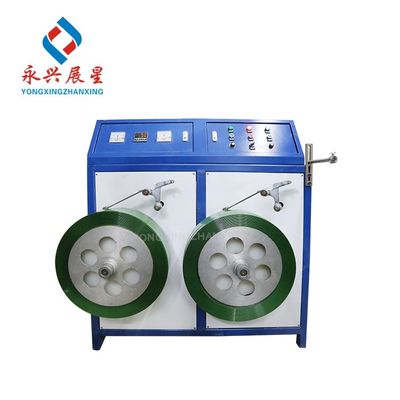 Qualität  High Stability Automatic Double-station PET Strap Rewinding Machine for Industrial Use usine