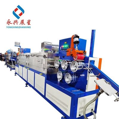 Guter Preis 2-Linien PP-Kunststoffband-Extruder-Produktionslinie zur Herstellung von Verpackungsbändern, Schneckendurchmesser 75 mm Online