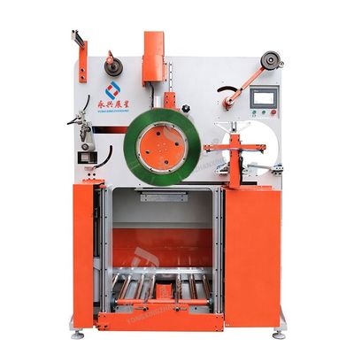 Guter Preis PLC-gesteuerter PET-Streifenwickler für 9-32 mm Breitebereich und 400 mm Innendiameter Maximieren Sie Ihre Effizienz Online