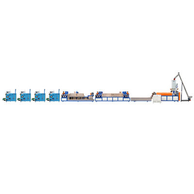 ISO9001 PP-Streifen-Extrusionsmaschine, Kunststoff-Streifen-Herstellmaschine