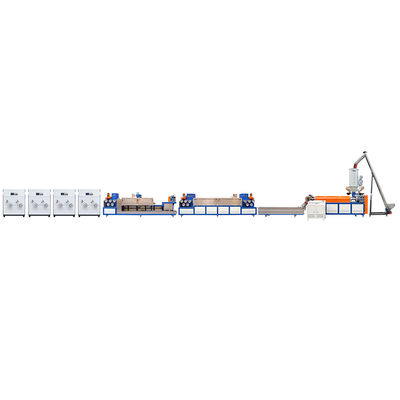 Guter Preis Maschine zur Herstellung von Rollen mit automatischem PP-Streifen, 110 mm Band-Streifen-Maschine Online
