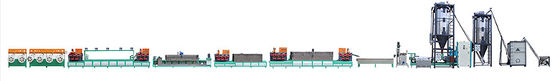 Guter Preis Energieeinsparende vollautomatische PET-Streifen-Extrusionsmaschine Online