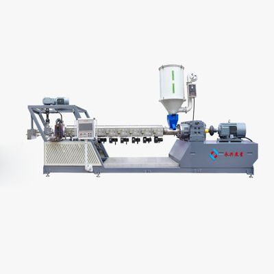 Guter Preis Anpassungsfähige doppelgeschraubte PP-Streifenband-Extrusionslinie mit 60 kW Leistung für eine hocheffiziente Produktion Online