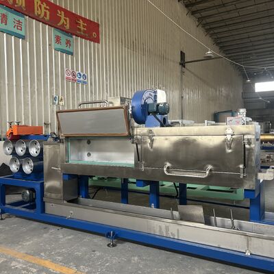 4 Streifen PP-Streifen Produktionslinie Doppelschraube 9mm