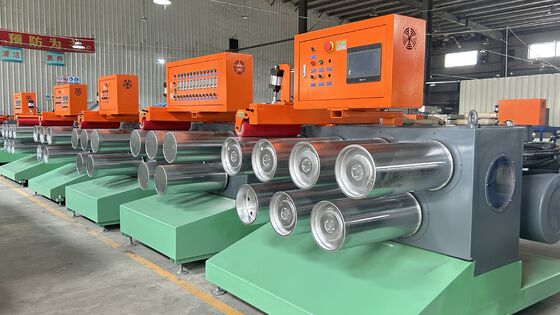 Guter Preis PET-Streifenherstellungsmaschine mit einer Kapazität von 100-800 kg/h für Polypropylenstreifen mit einer Breite von 9·32 mm und optionale Prägungsmuster Online