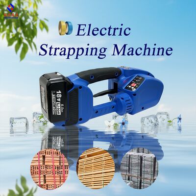Guter Preis Batterie-Strapping-Werkzeuge, Reibungsschweißverpackungsmaschine für Schwerlast-PP-PET-Strapping-Verpackungen Online