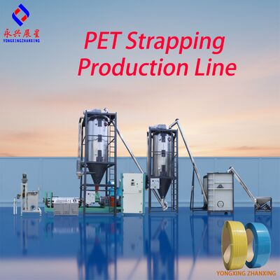 Vollautomatische Hochpräzisions-Einzelschnecken-PET-Gurtproduktionslinie für die Herstellung von PET-Umreifungsbändern