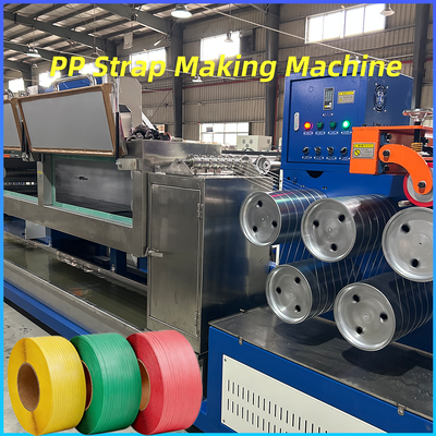 Maschine zum Herstellen von Pet Pp Strap Band Tape Verpackungsteppich Band Produktionslinie