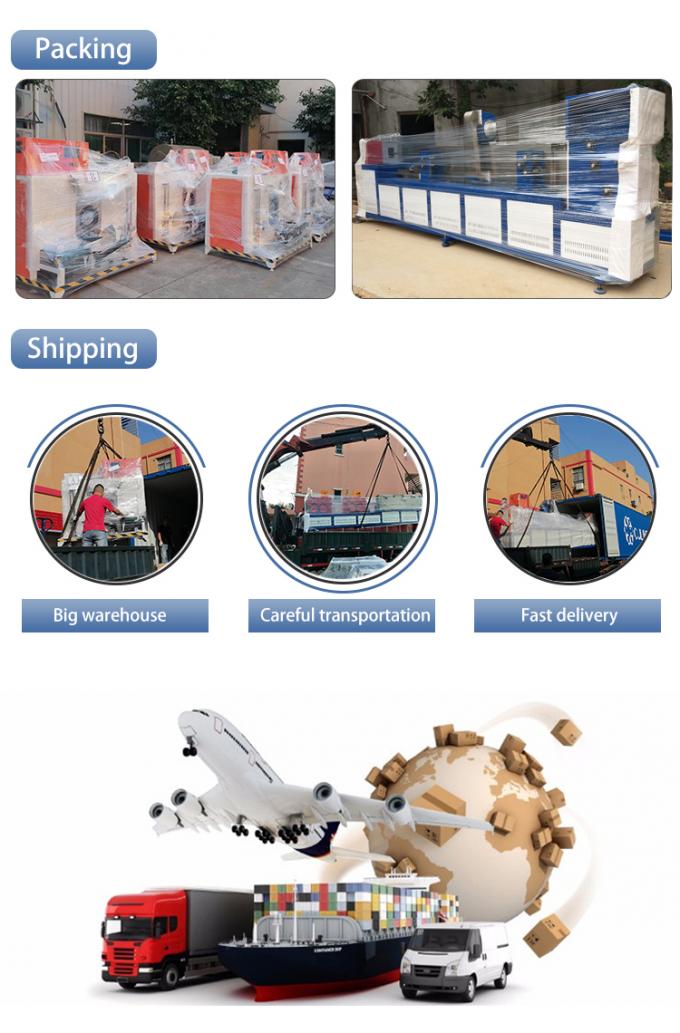 Edelstahl 304 PP-Band-Produktionslinie, Präge-PP-Verpackungsbandmaschine 17